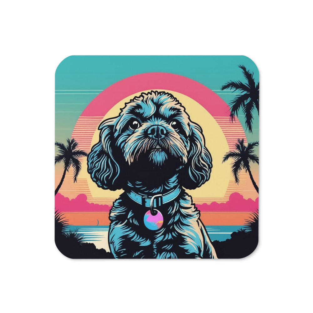 PugMug Custom Lily Coaster