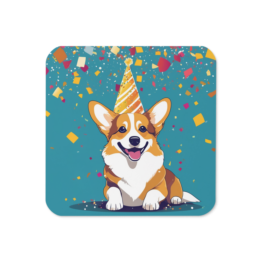 PugMug Custom Pembroke Welsh Corgi Coaster