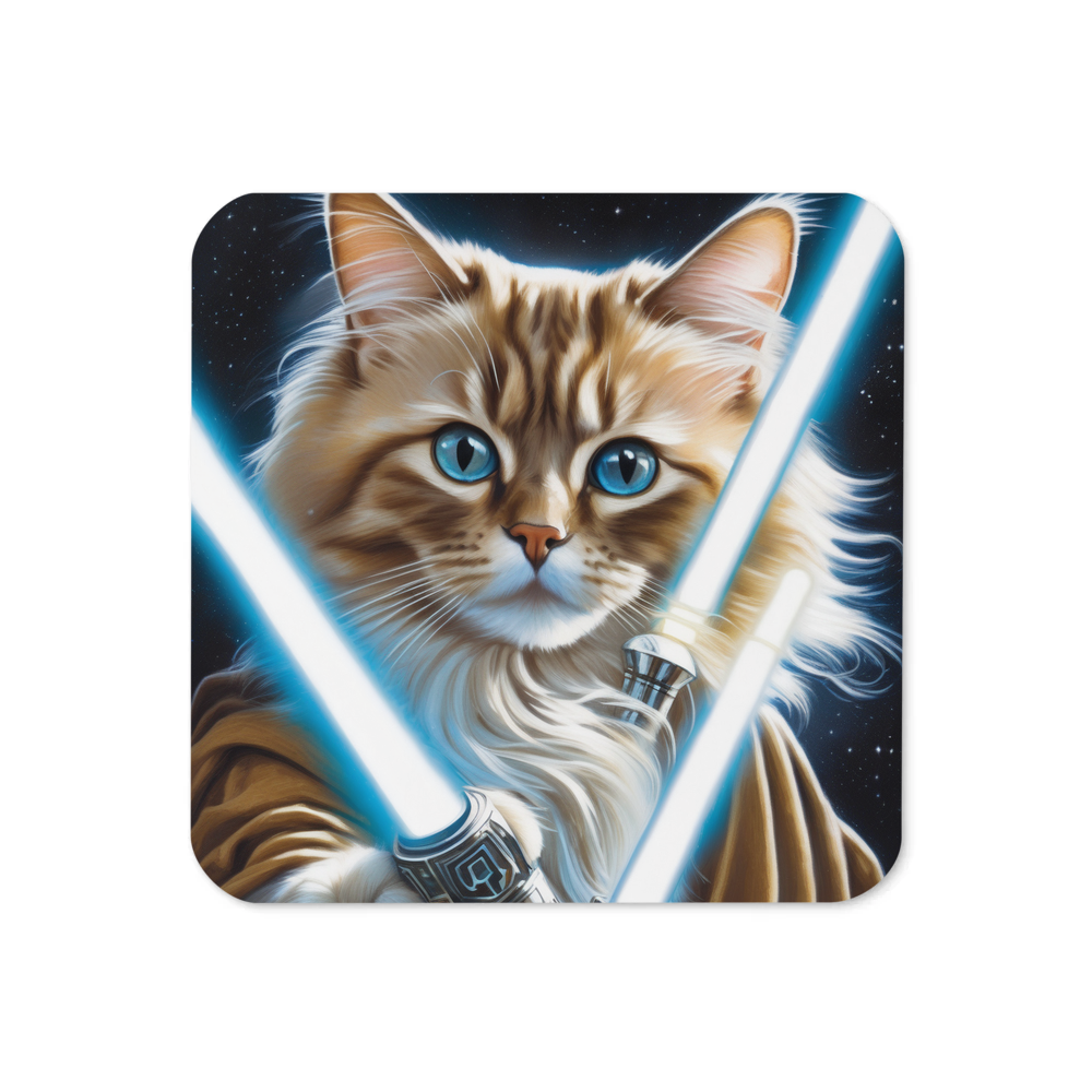 PugMug Custom Tabby Ragdoll Cat Coaster