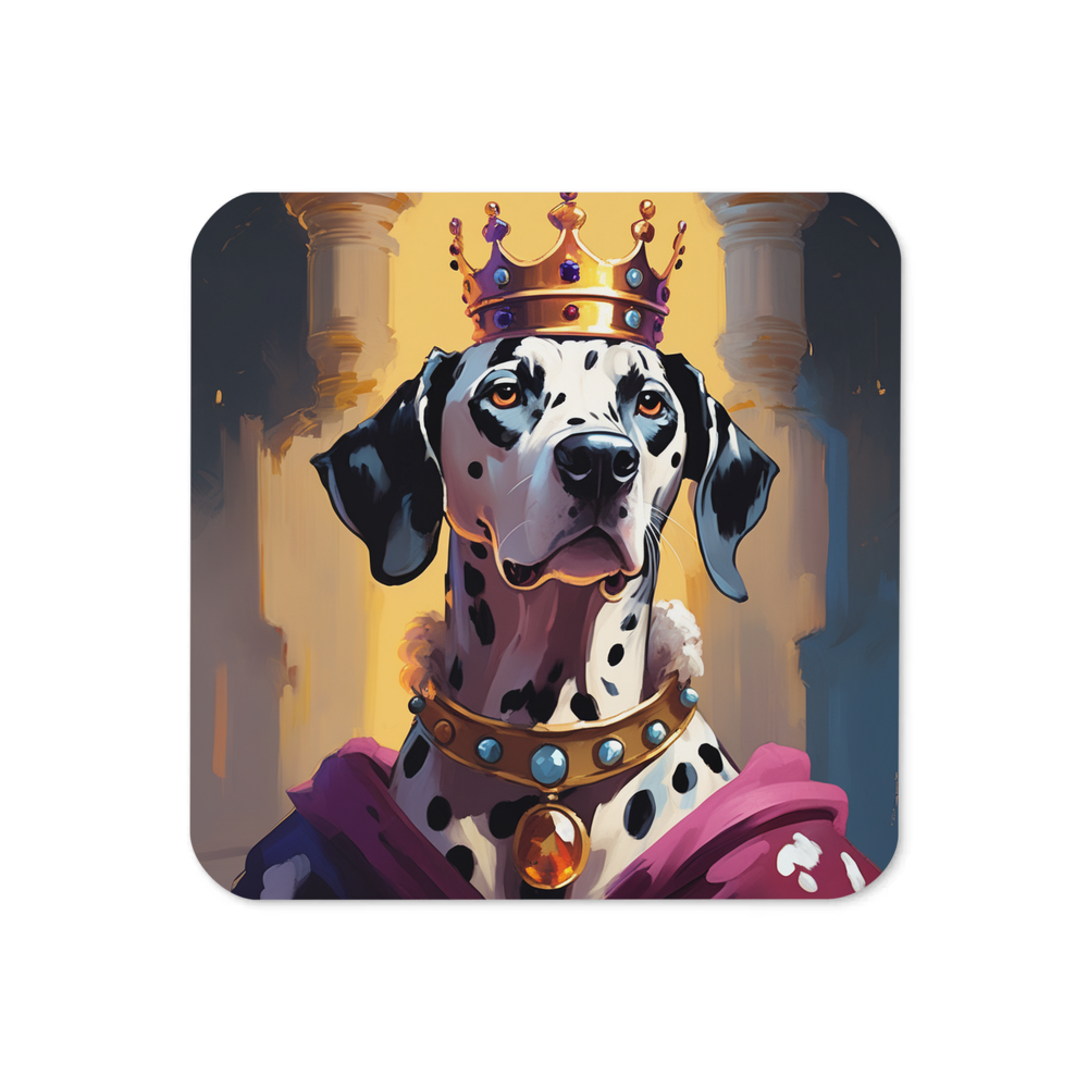 PugMug Custom Dalmatian Coaster