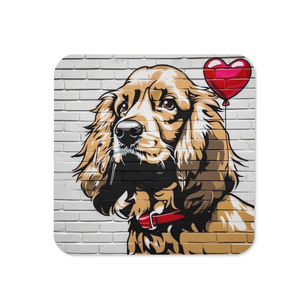 PugMug Custom Cocker Spaniel Coaster