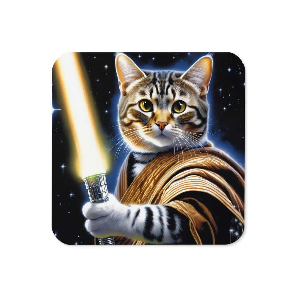 PugMug Custom Tabby American Shorthair Cat Coaster