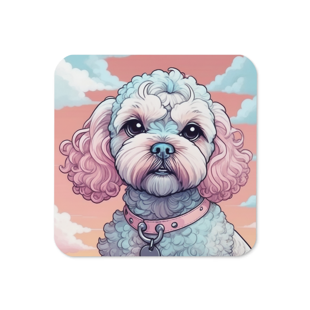 PugMug Custom Lily Coaster