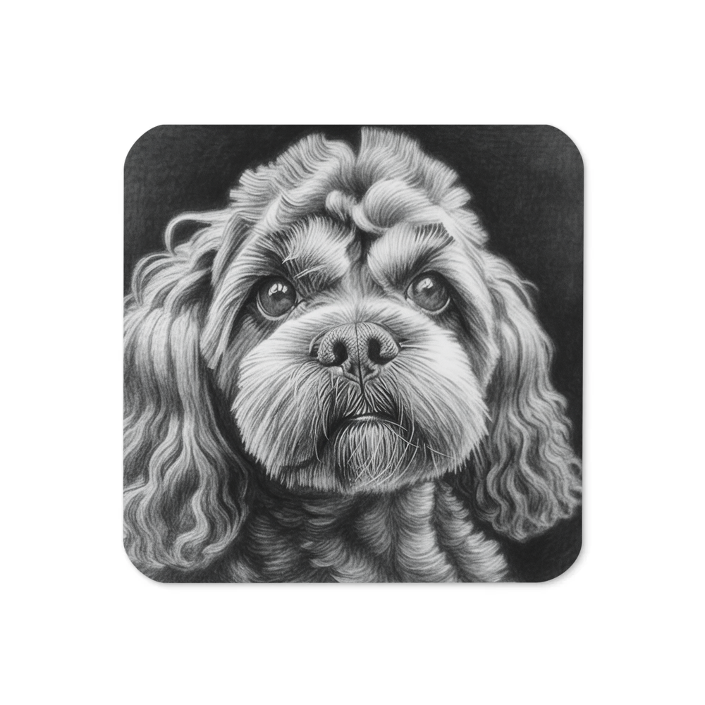 PugMug Custom Lily Coaster