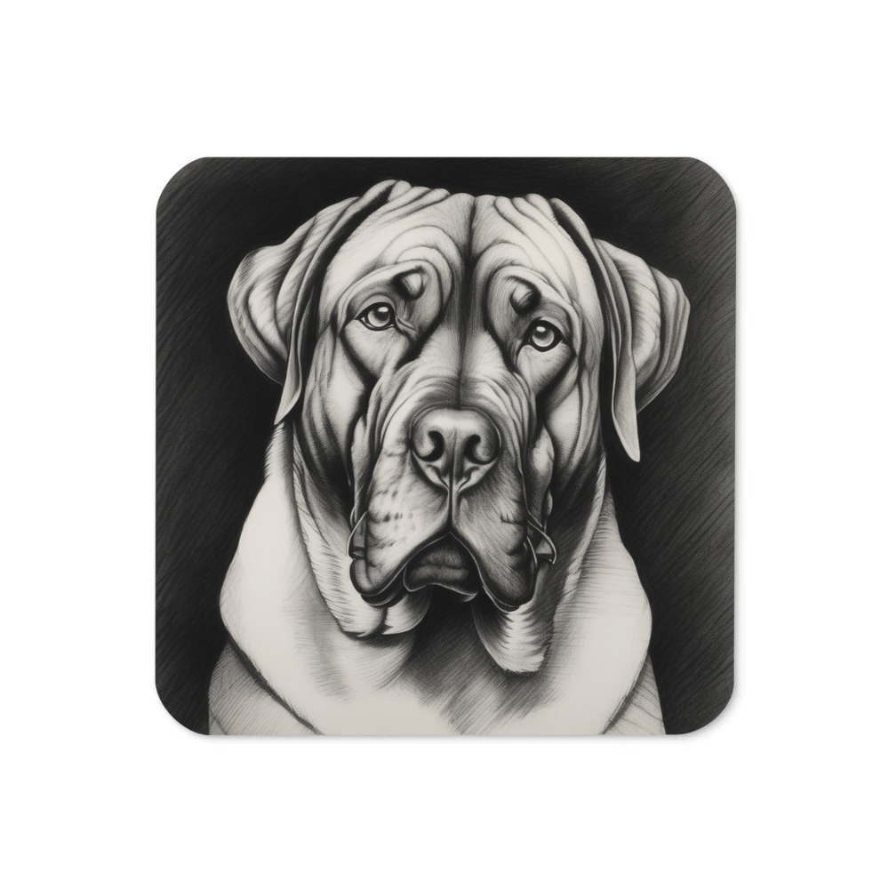 PugMug Custom Mastiff Coaster