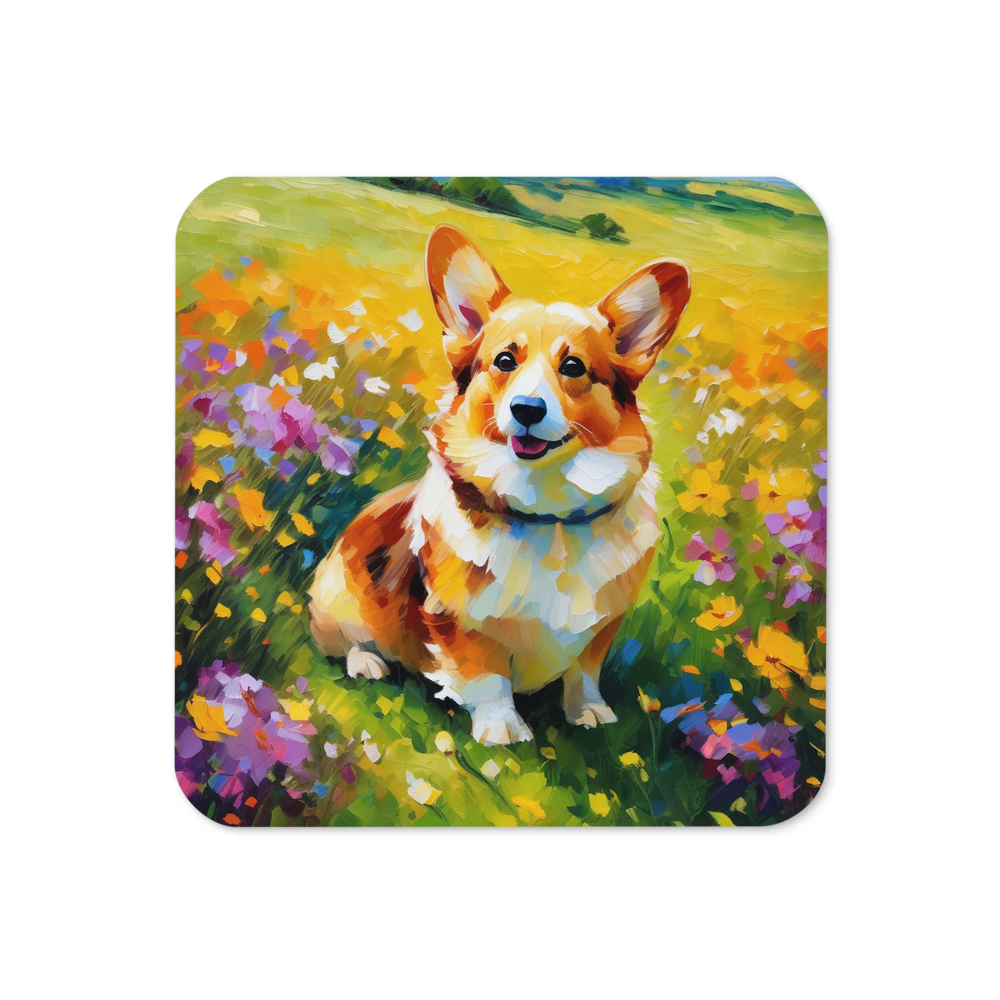 PugMug Custom Pembroke Welsh Corgi Coaster