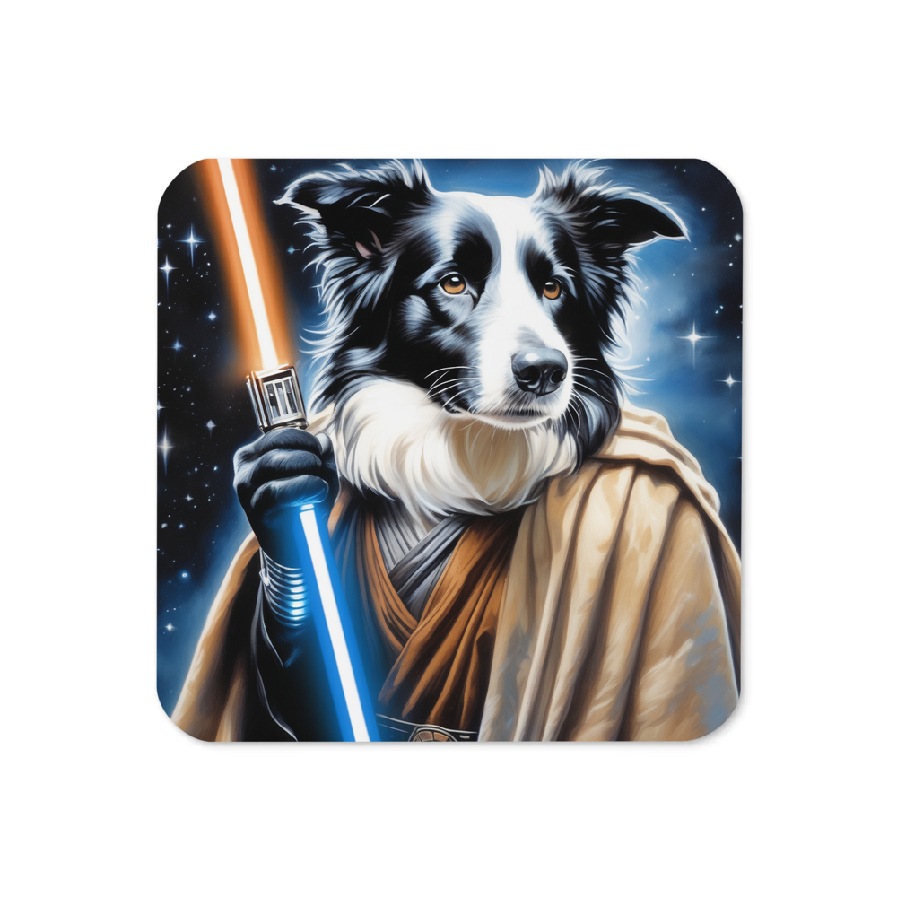 PugMug Custom Border Collie Coaster