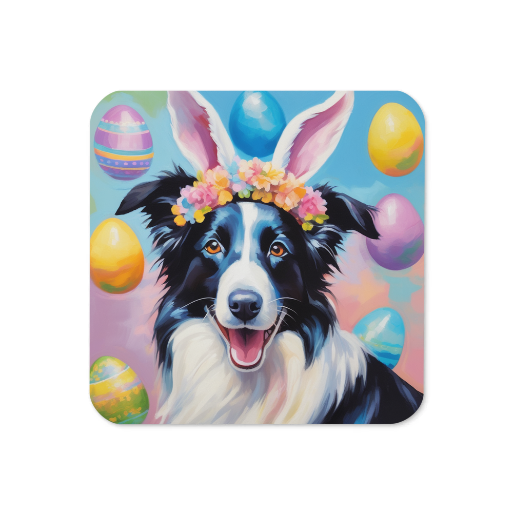 PugMug Custom Border Collie Coaster