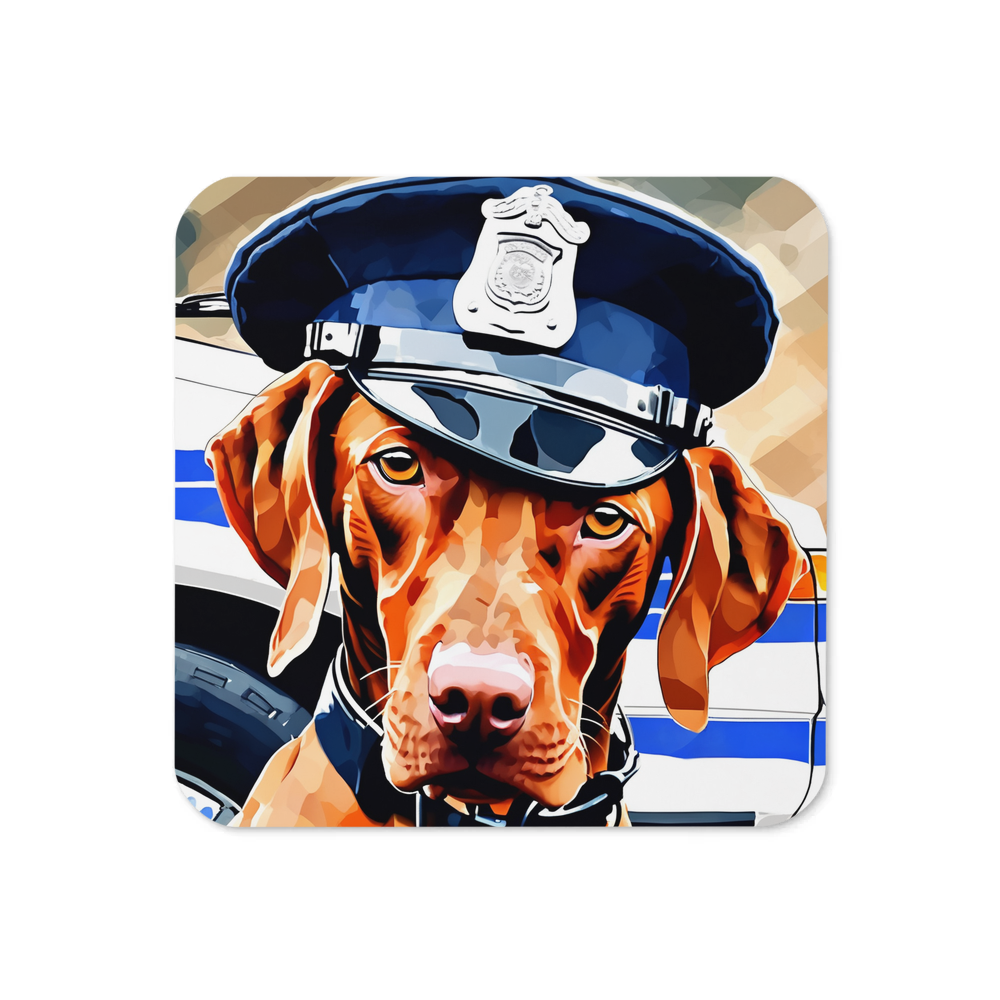 PugMug Custom Vizsla Coaster