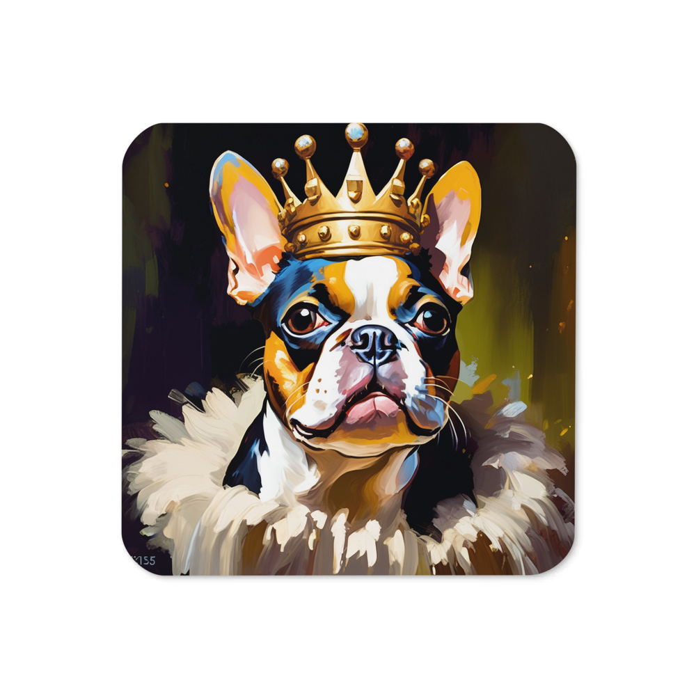 PugMug Custom Boston Terrier Coaster