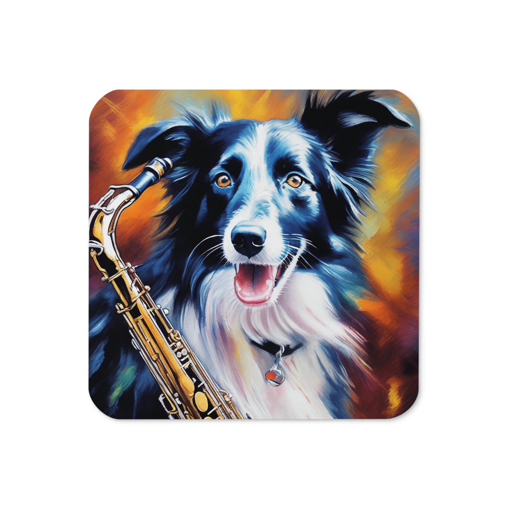 PugMug Custom Border Collie Coaster