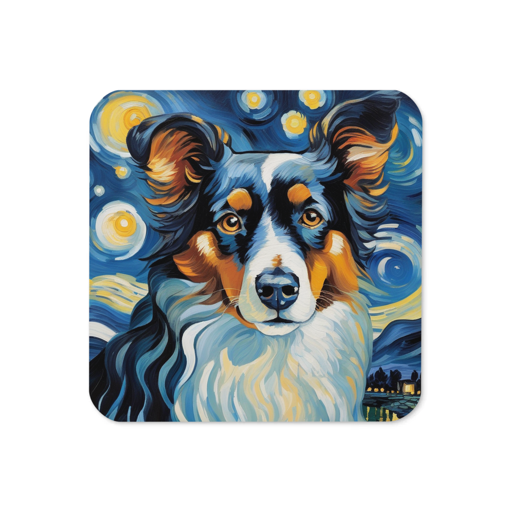 PugMug Custom Miniature American Shepherd Coaster