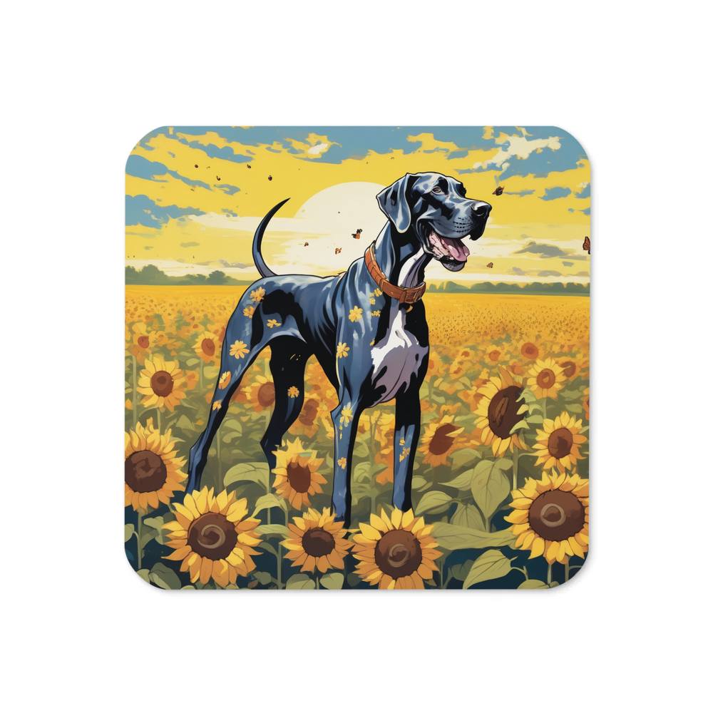 PugMug Custom Great Dane Coaster