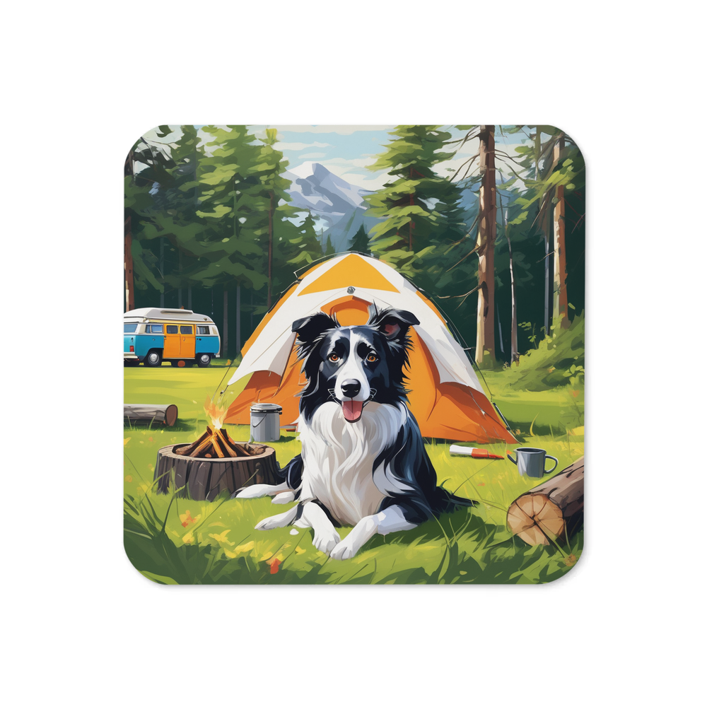 PugMug Custom Border Collie Coaster