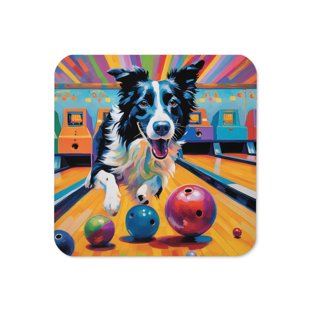 PugMug Custom Border Collie Coaster