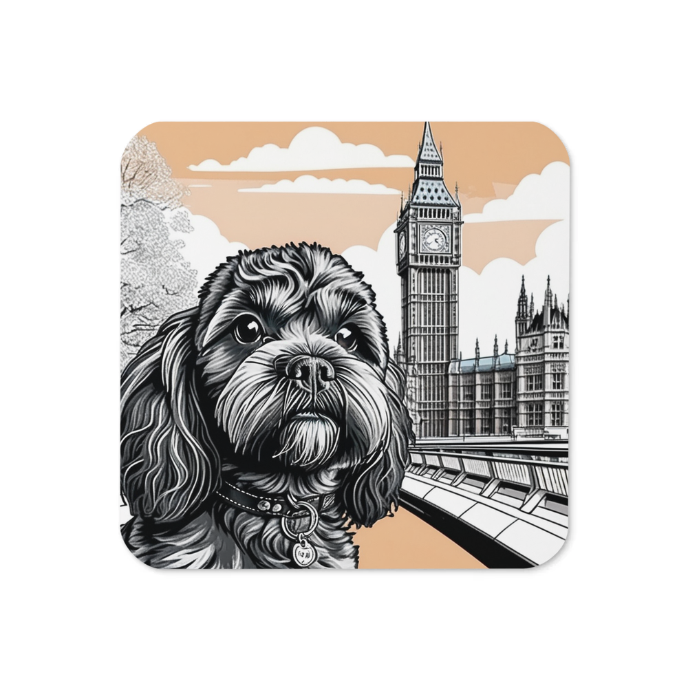 PugMug Custom Lily Coaster