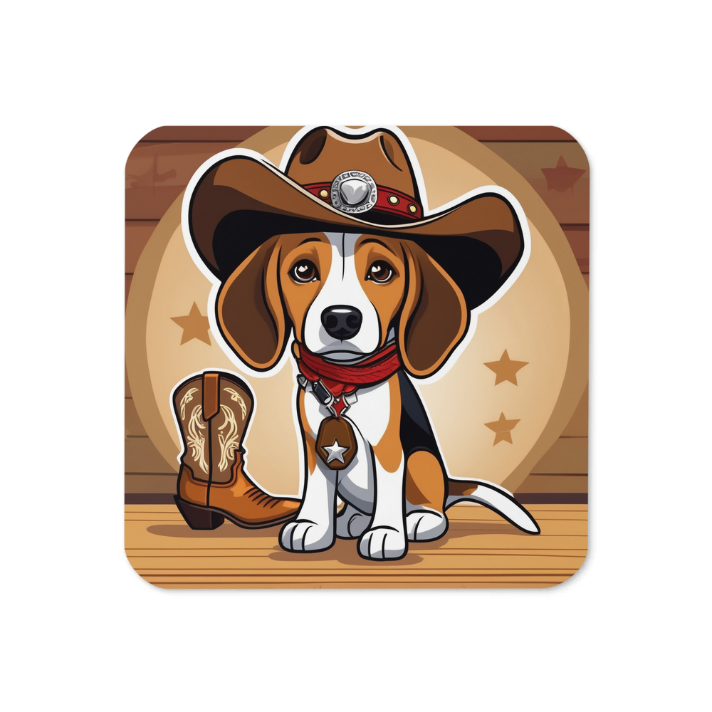 PugMug Custom Beagle Coaster