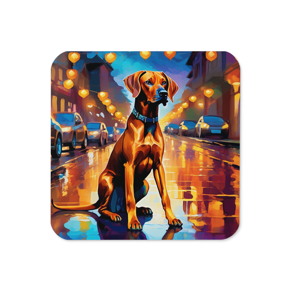 PugMug Custom Rhodesian Ridgeback Coaster