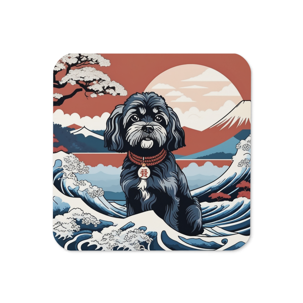 PugMug Custom Lily Coaster
