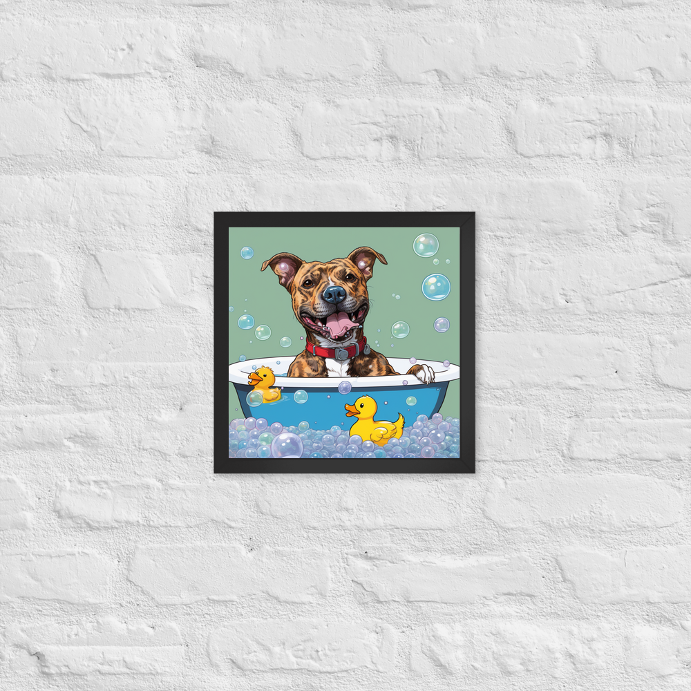 PugMug Custom Tony Hawk Framed Print