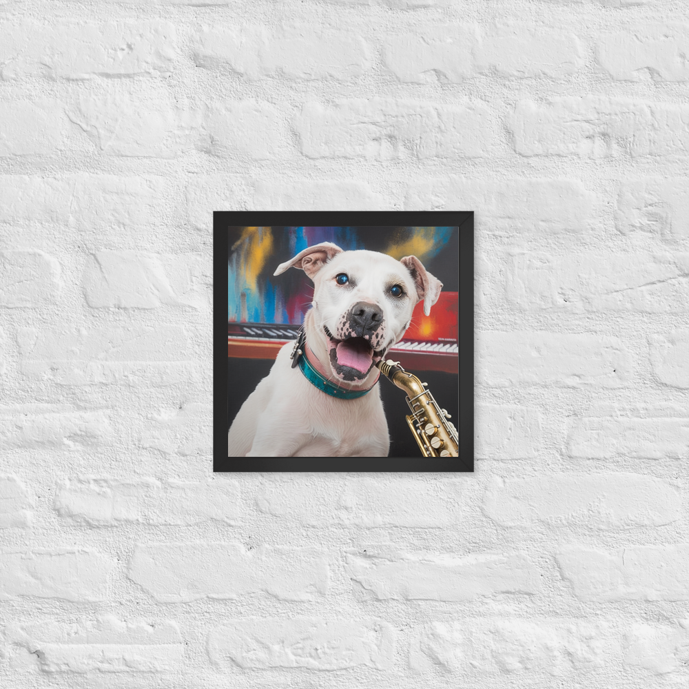 PugMug Custom Melody Framed Print