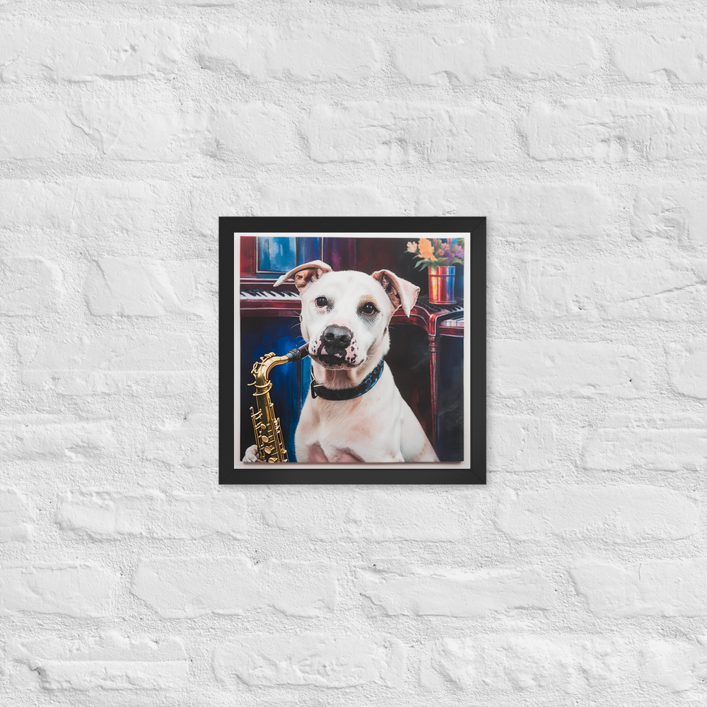 PugMug Custom Melody Framed Print
