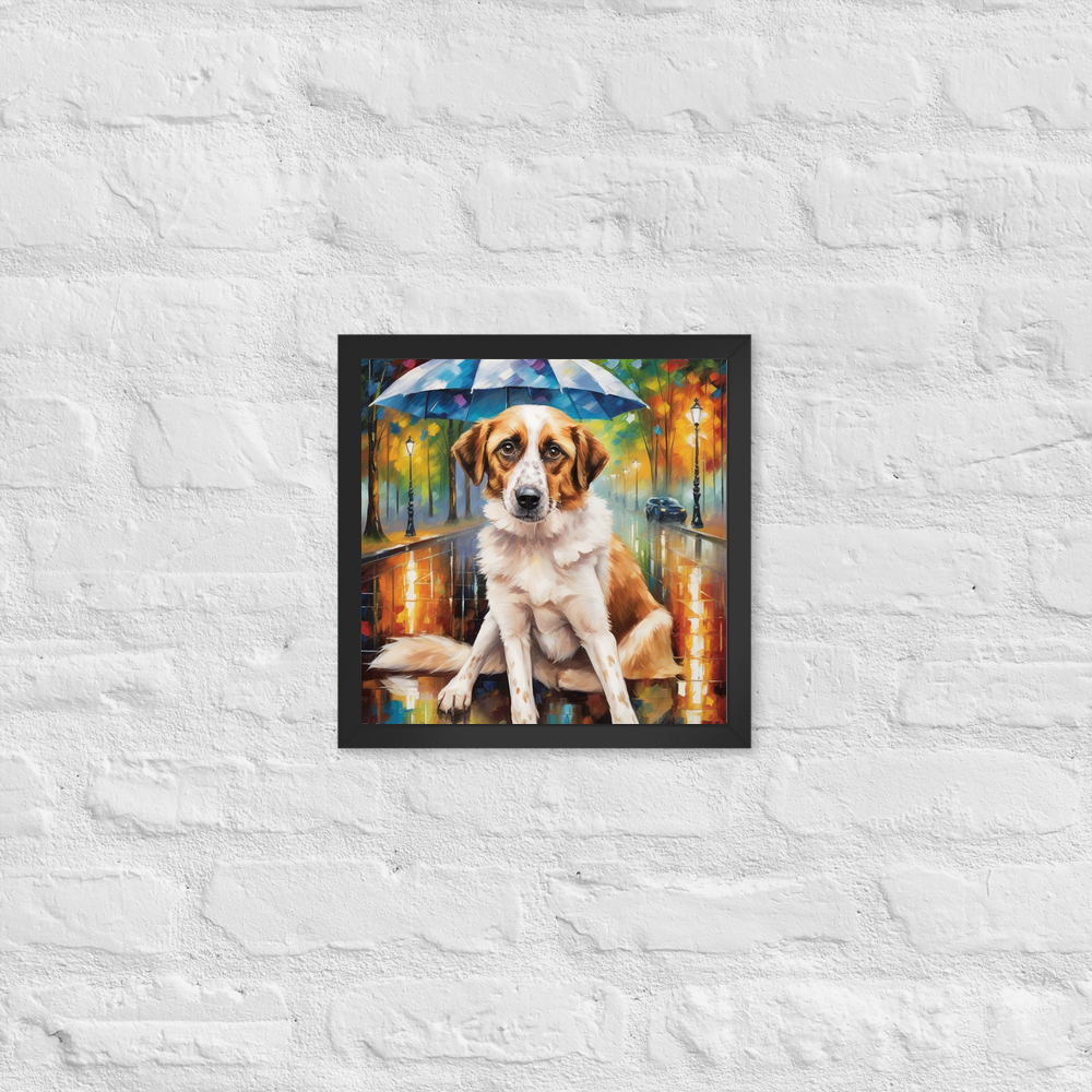 PugMug Custom Hazim Framed Print