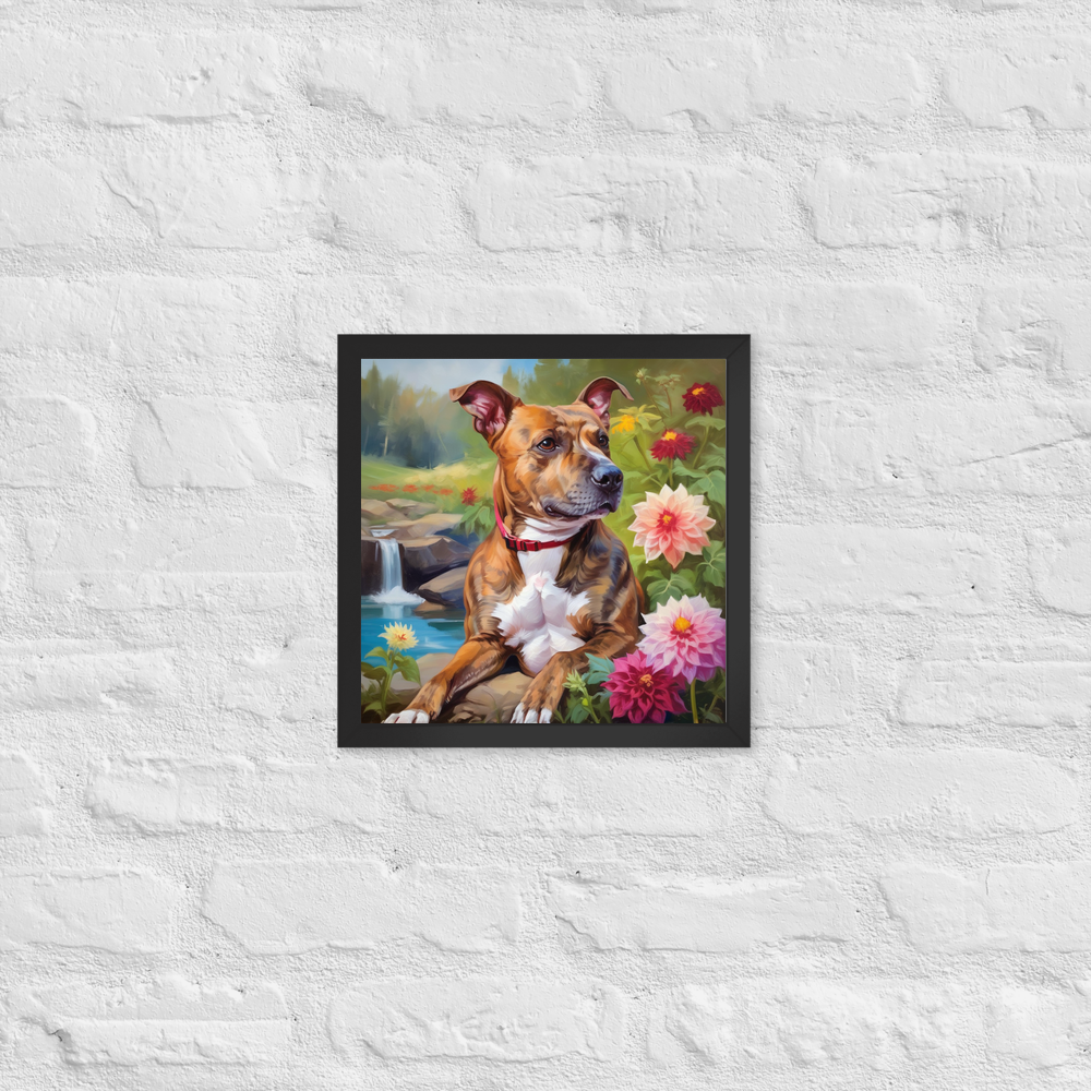 PugMug Custom Tony Hawk Framed Print