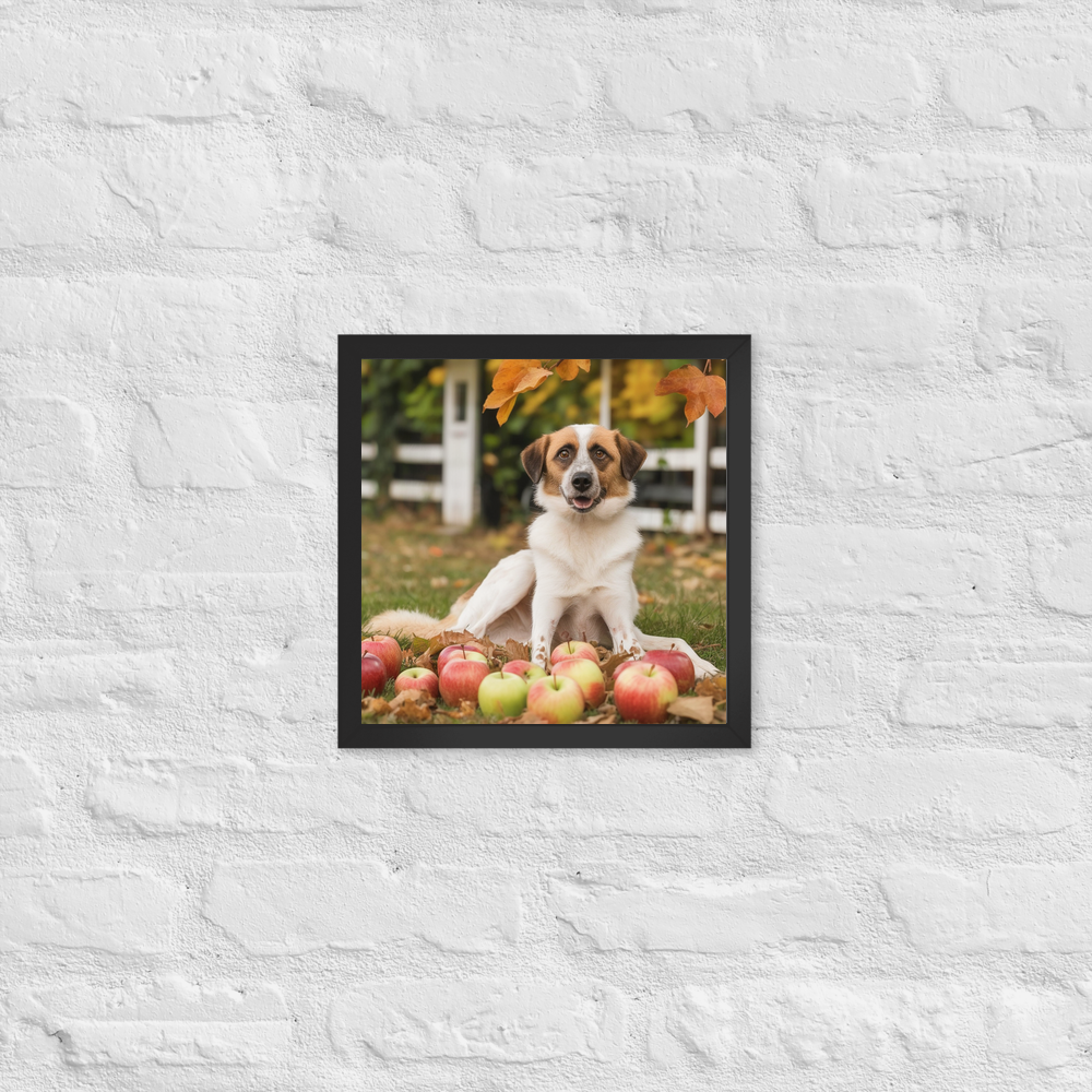 PugMug Custom Hazim Framed Print