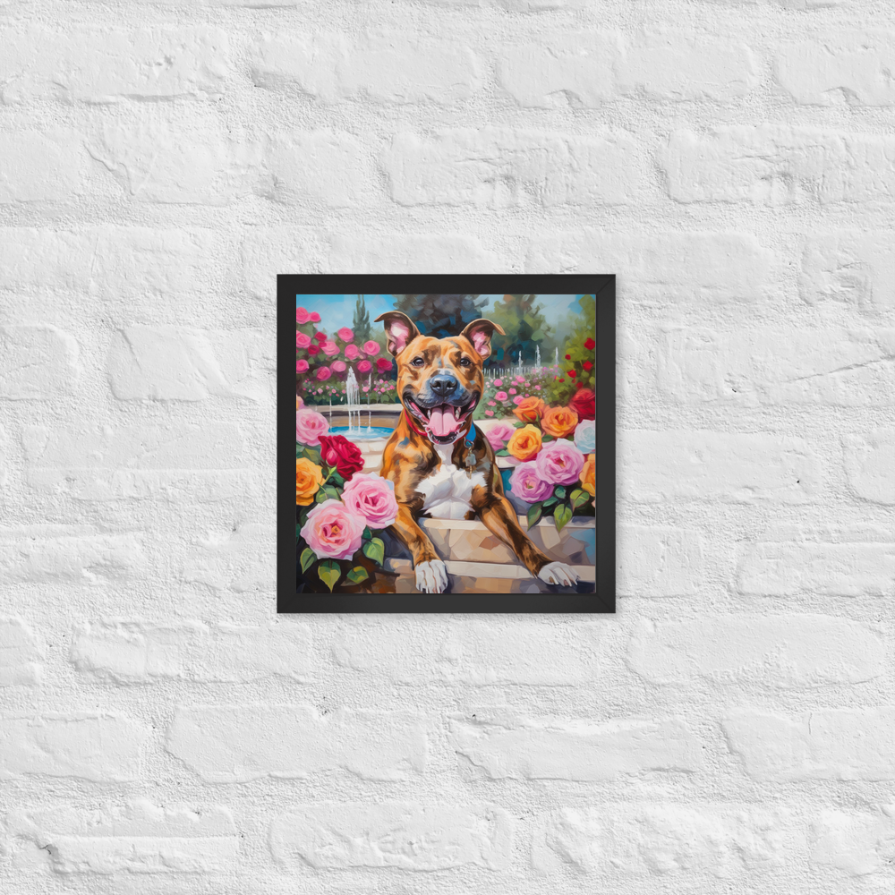 PugMug Custom Tony Hawk Framed Print