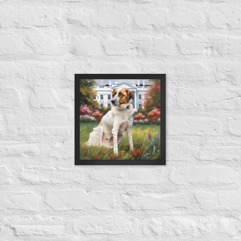 PugMug Custom Hazim Framed Print