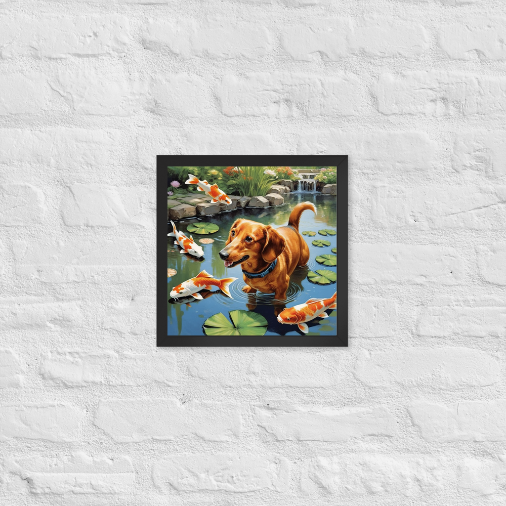 PugMug Custom Rex Framed Print