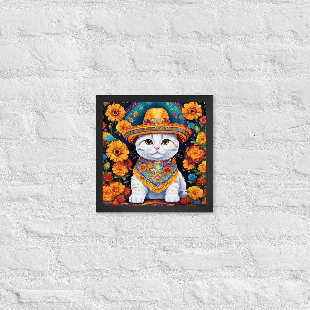 PugMug Custom Pet Framed Print