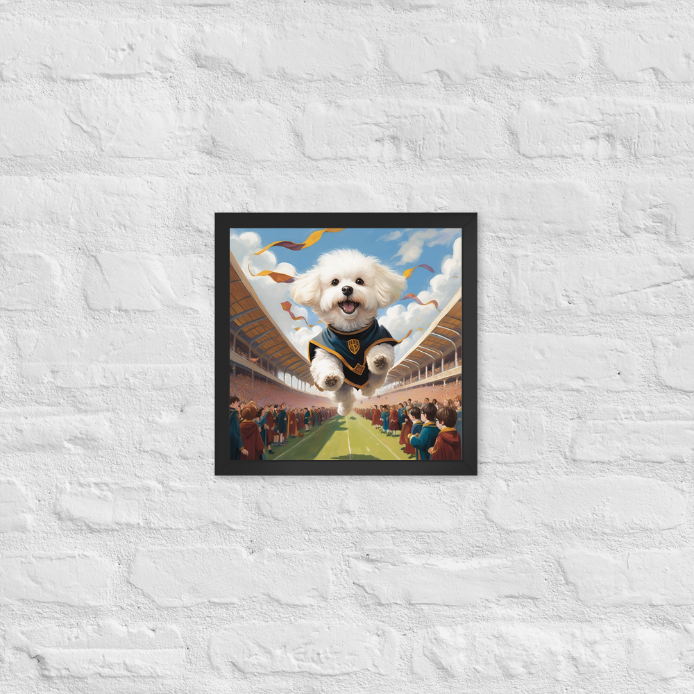 PugMug Custom Bichons Frise Framed Print