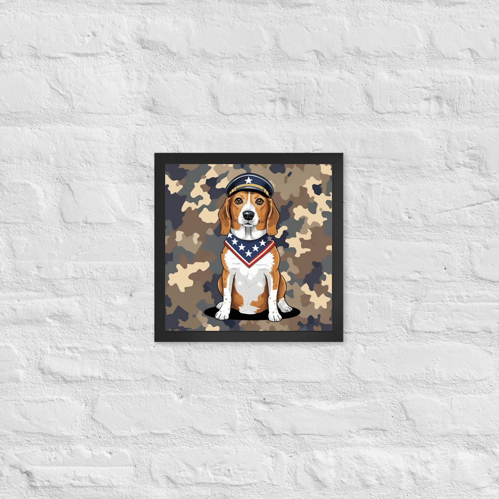 PugMug Custom Munchkin Framed Print