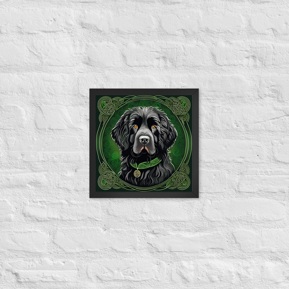 PugMug Custom Newfoundland Framed Print