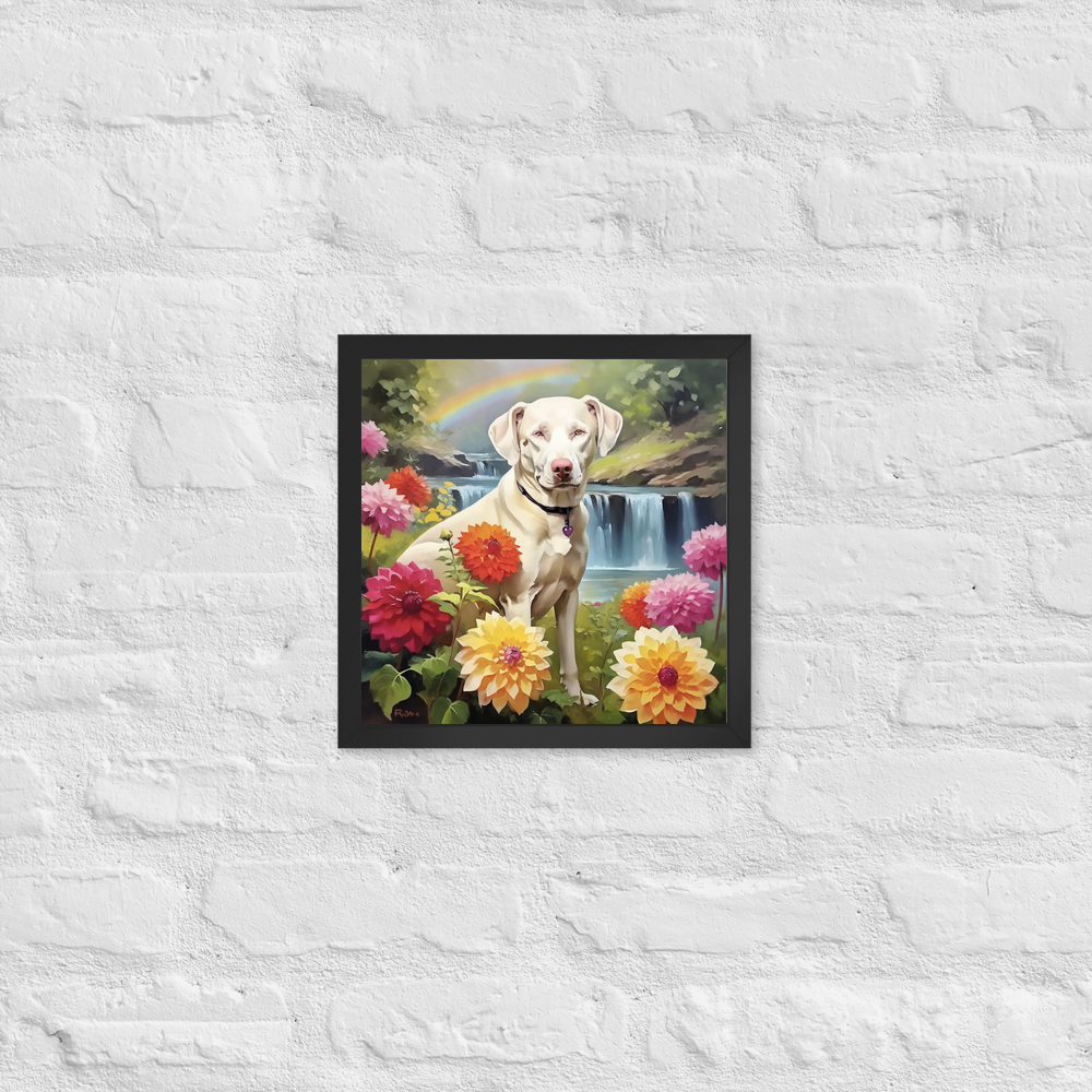 PugMug Custom Penny Framed Print