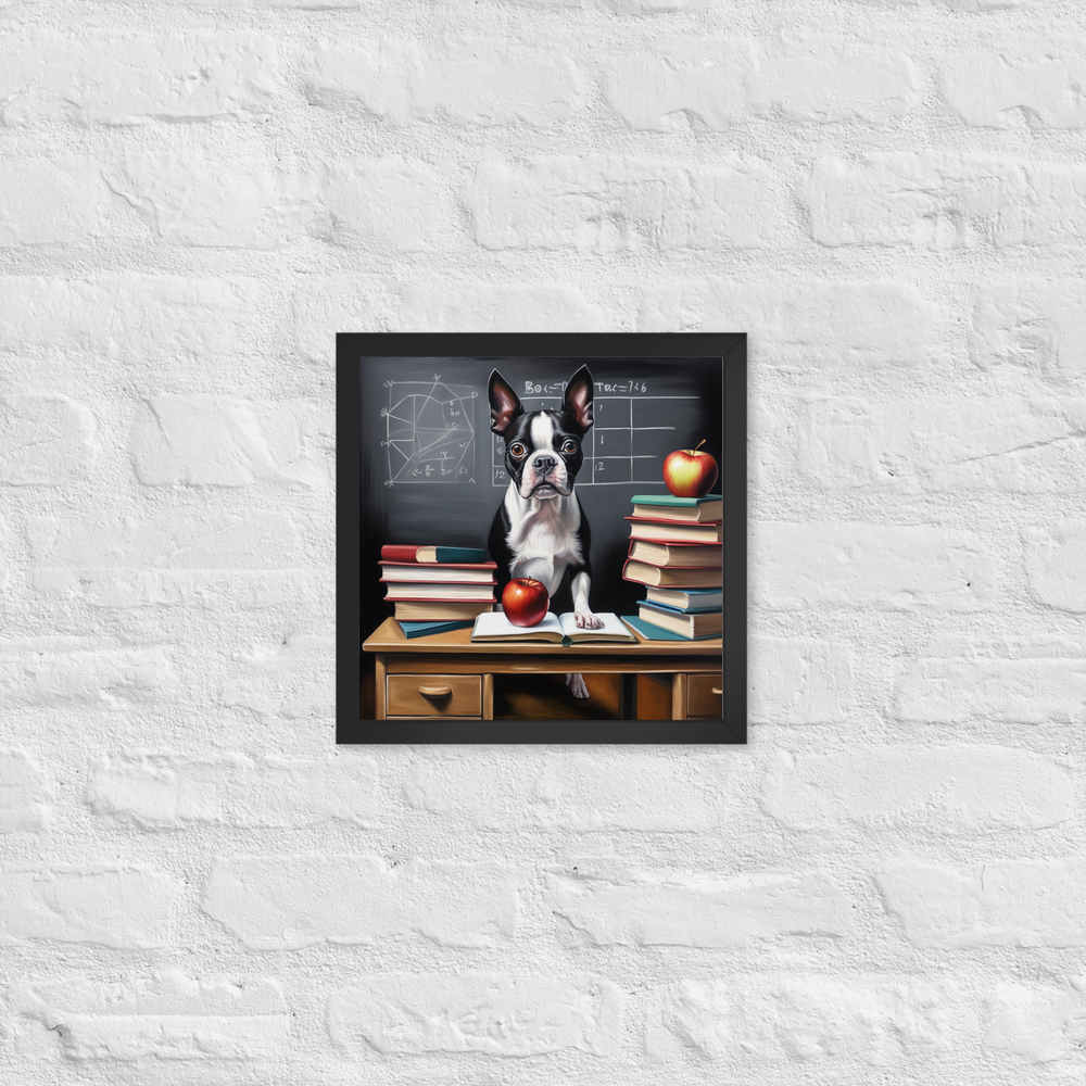 PugMug Custom Pet Framed Print