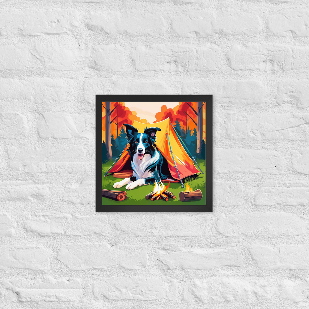 PugMug Custom Border Collie Framed Print