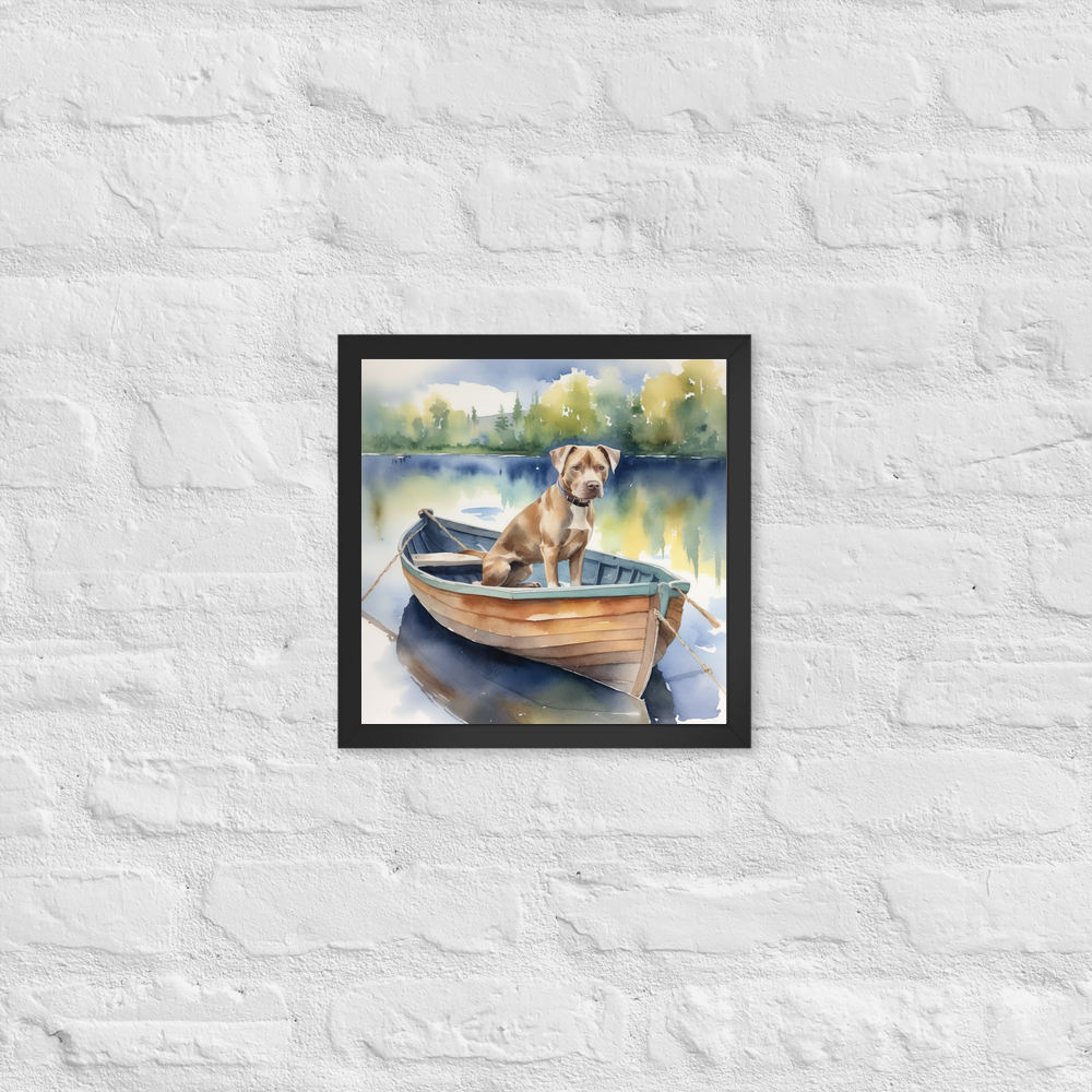 PugMug Custom squishmallow Framed Print