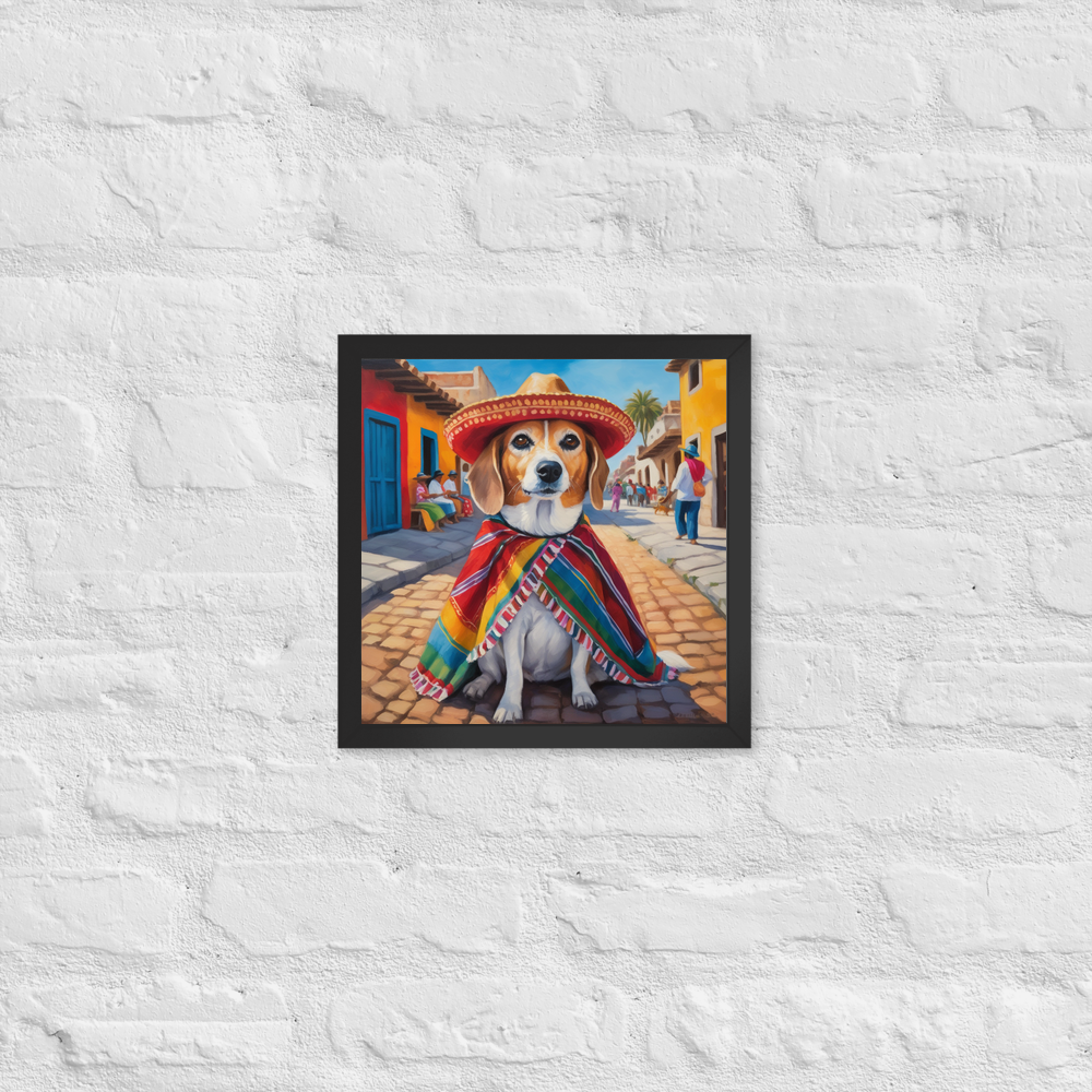 PugMug Custom Munchkin Framed Print