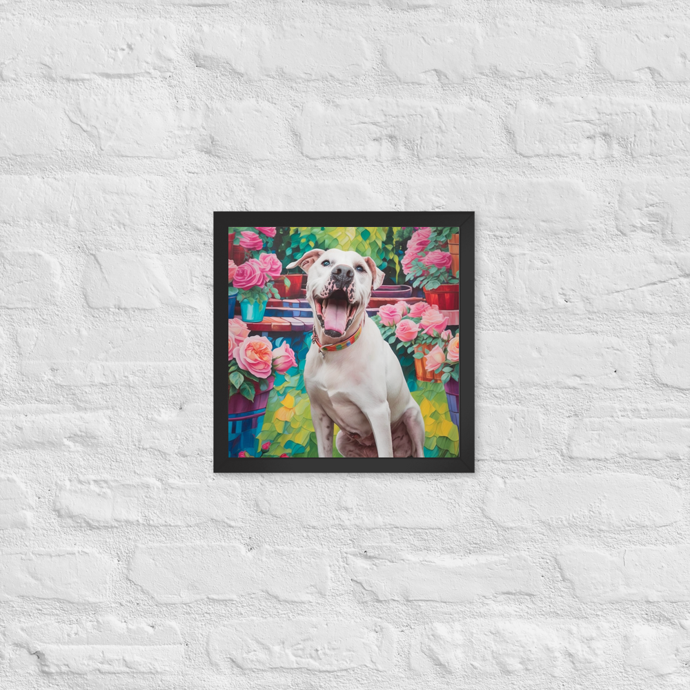 PugMug Custom Melody Framed Print