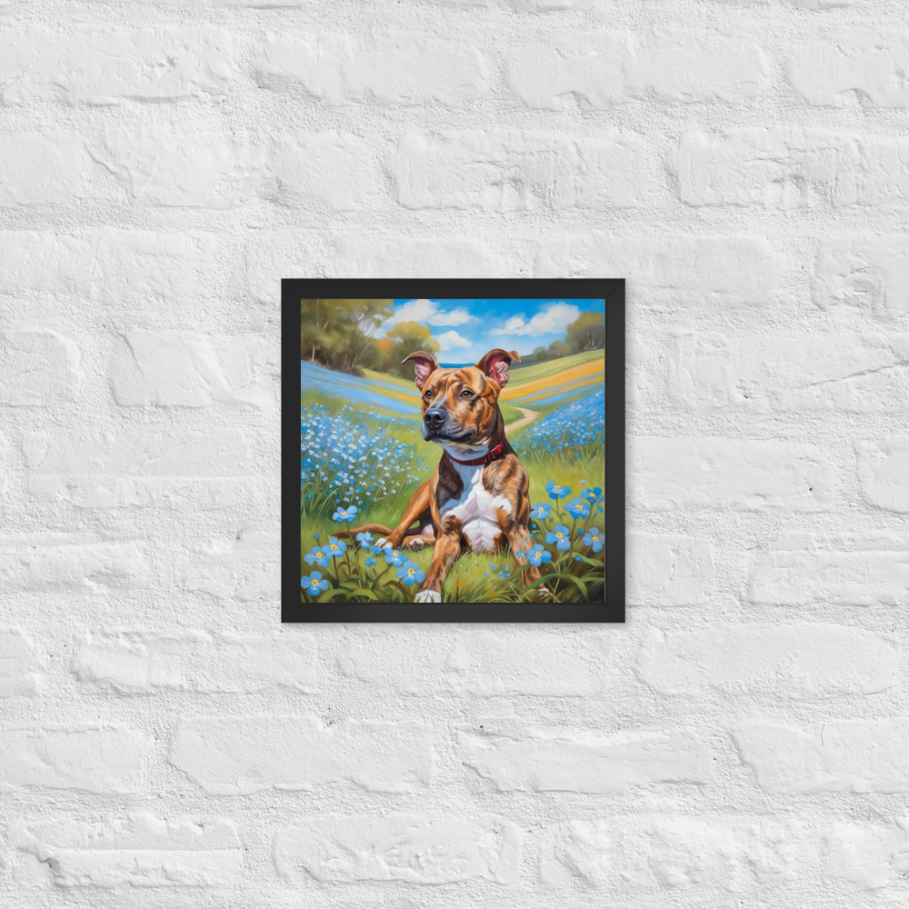 PugMug Custom Tony Hawk Framed Print