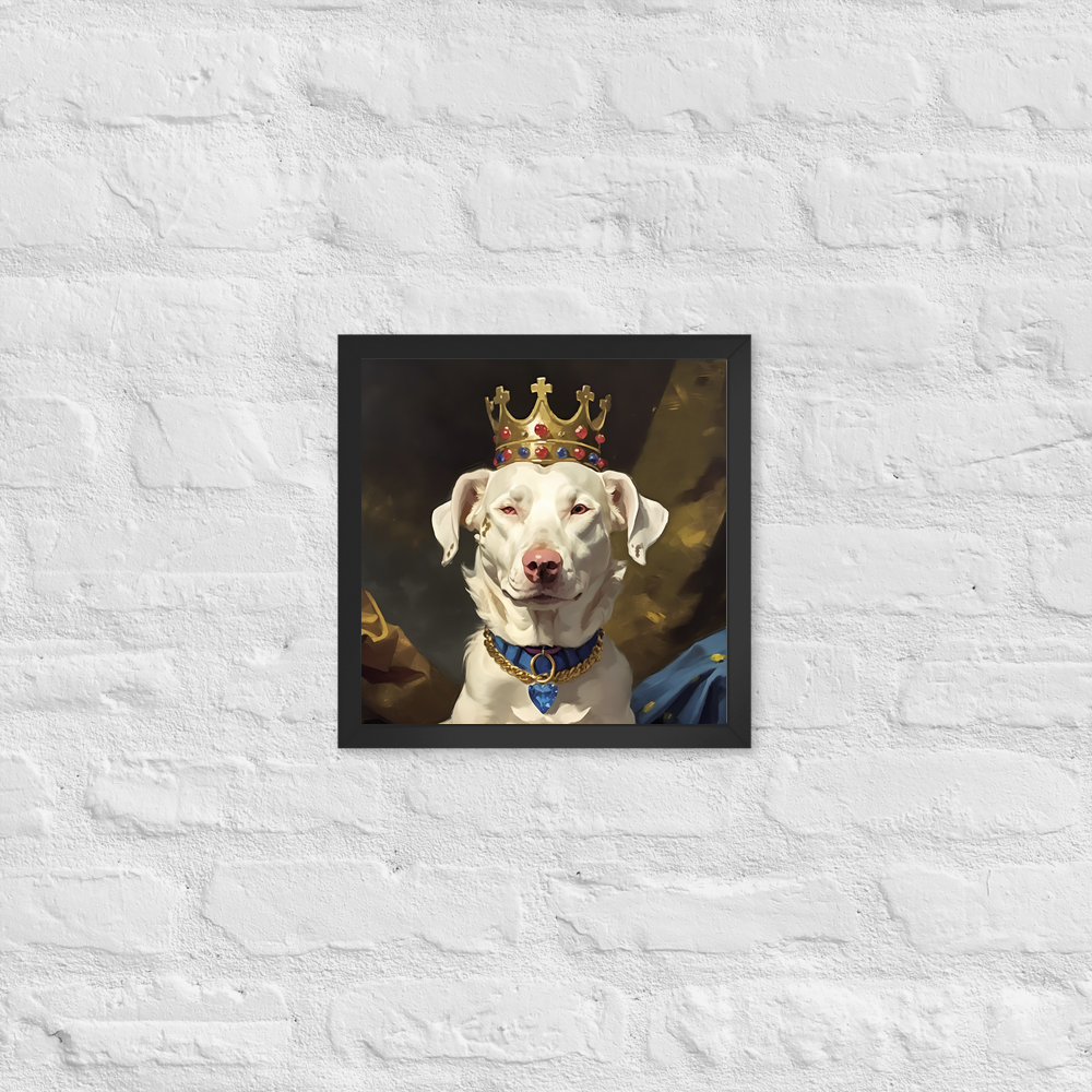 PugMug Custom Penny Framed Print