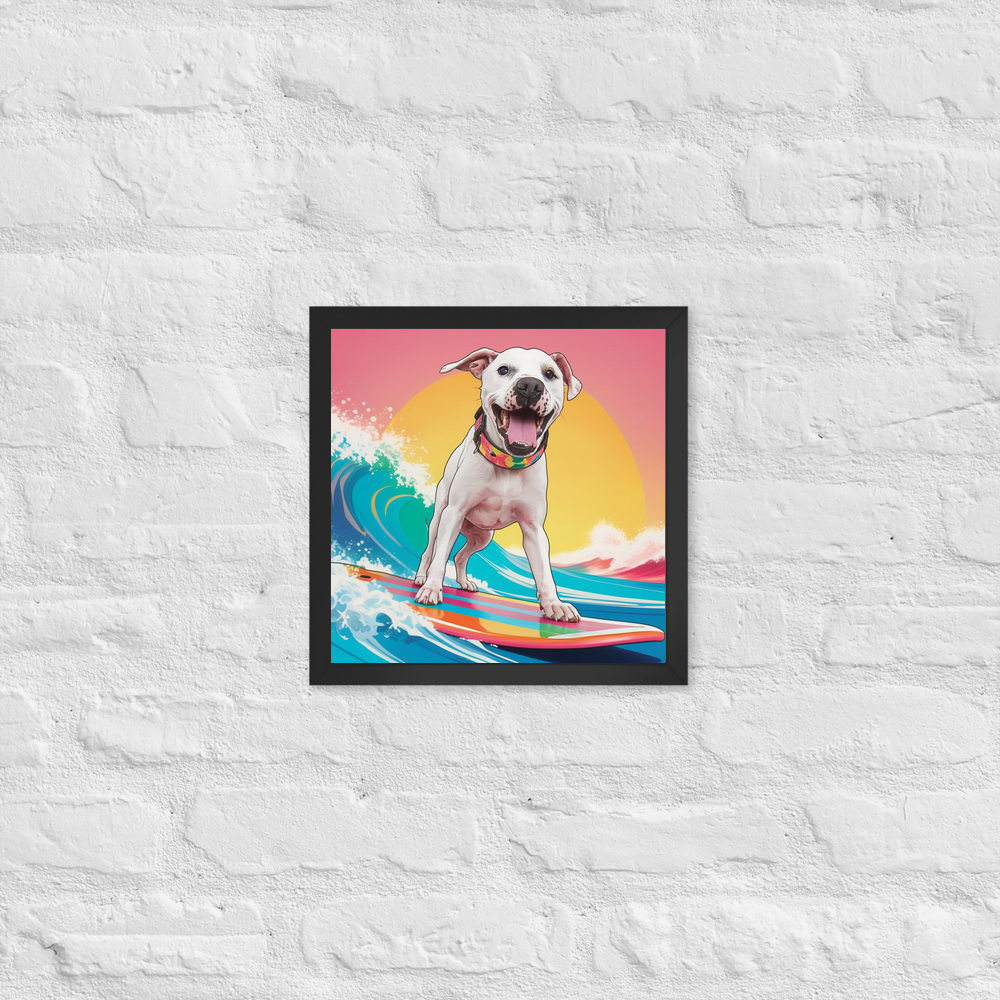PugMug Custom Melody Framed Print