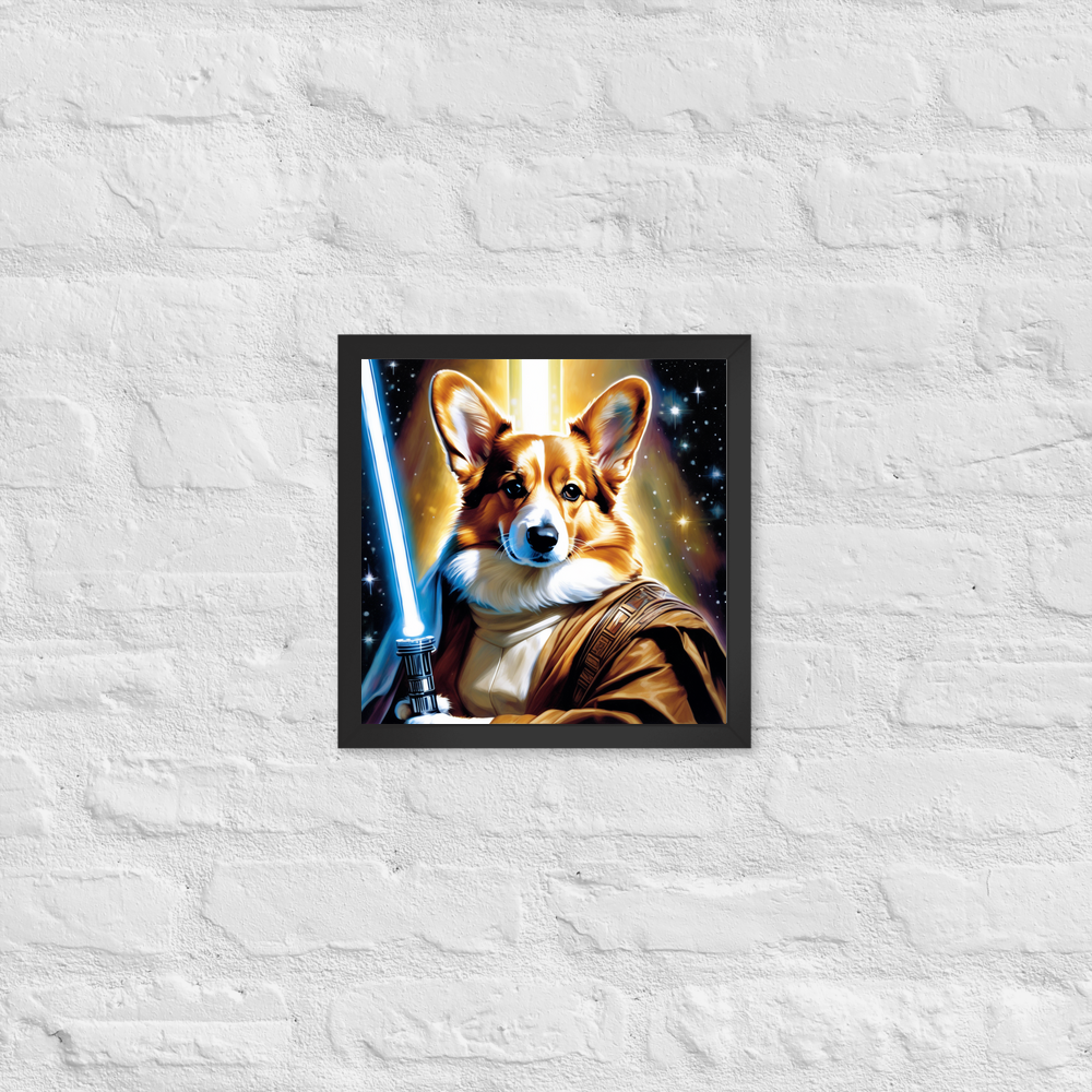PugMug Custom Pet Framed Print