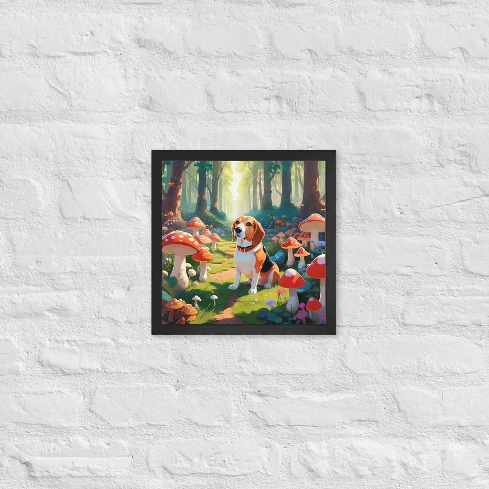 PugMug Custom Munchkin Framed Print