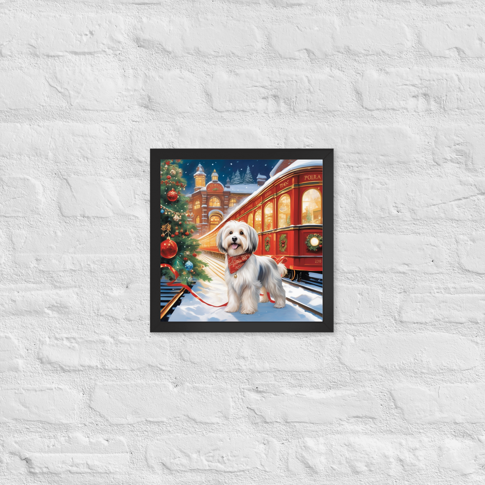 PugMug Custom Tan Havanese Dog Framed Print