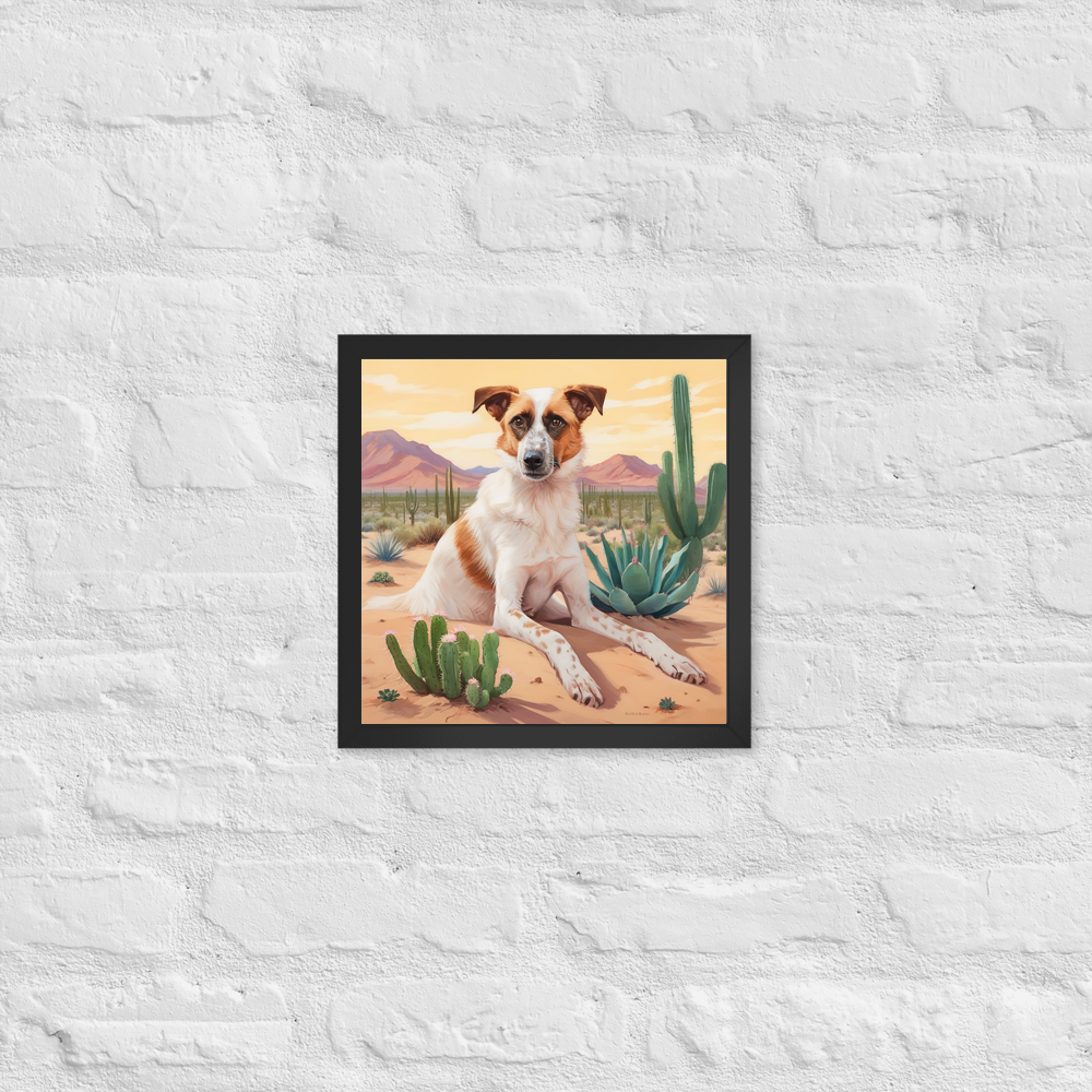 PugMug Custom Hazim Framed Print