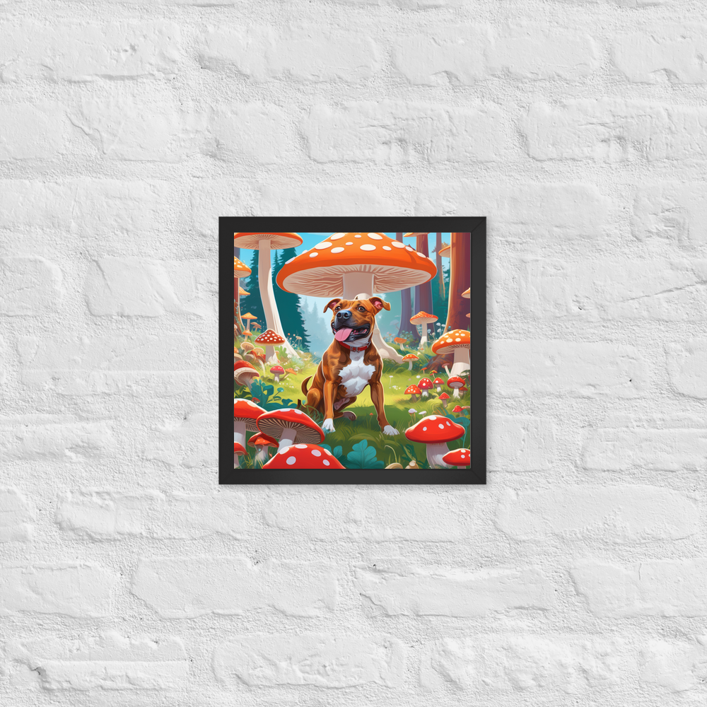 PugMug Custom Tony Hawk Framed Print